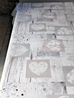 TOVAGLIA COPRITAVOLO MOLLETTONE H 140 ANTIURTO  GOMMATO SP 2 MM - Immagine 1 di 3