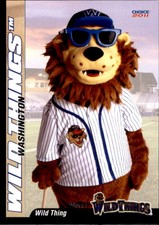 2011 Washington Wild Things Choice #30 Wild Thing MASCOT - NM Baseball Card