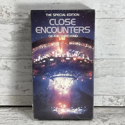 CLOSE ENCOUNTERS OF THE THIRD KIND (VHS SPECIAL EDITION) NEW SEALED Rare 1993 - Image 1 of 4