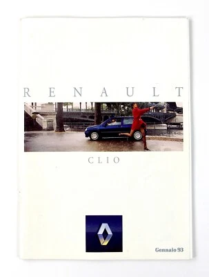 Renault Clio - Catalogo - Depliant - Brochure Renault 1993 - Immagine 1 di 4
