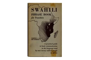 Swahili Phrase Book, Swahili Vocabulary of Useful Phrases Pamphlet - Imagen 1 de 13