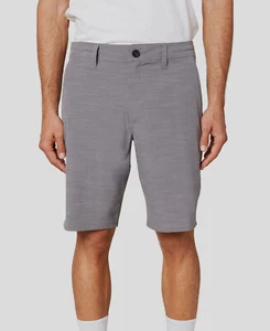 O'Neill Men's Gray Locked Slub Board Shorts Size 38 - Picture 1 of 2