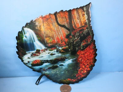 Arte de pared de acero serenidad hoja de álamo decoración de Next Innovations-interior/exterior-nuevo Foto 1 de 2