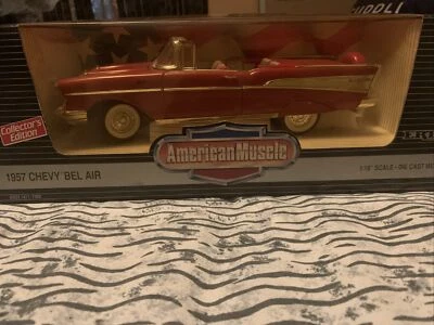 ERTL American Muscle 1957 Chevy Bel Air Convertible, Collector's Edition 1:18 - Image 1 of 4