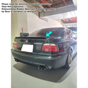 Stock 284F Type Rear Trunk Spoiler Wing Fits 1991~98 BMW E36 / 1997~03 E39 Sedan - Picture 1 of 13