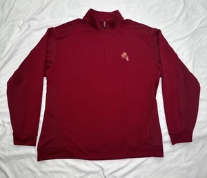 Arizona State Sun Devils Cutter & Buck 1/4 Zip Mock Neck Pullover Sweater 2XL - Picture 1 of 7