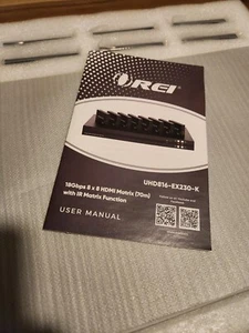 OREI 4K 8x8 HDMI Extender Matrix by OREI - UltraHD 4K @ 60Hz 4:4:4 Over Single - Picture 1 of 5