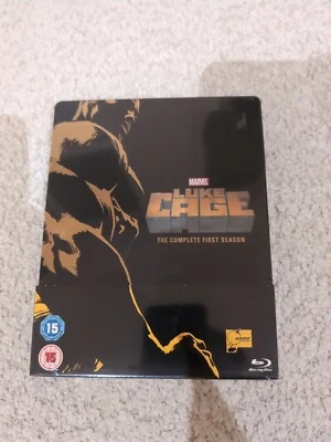 Marvel Luke Cage Complete First Season 1 Blu-Ray Steelbook Brand New & Sealed - Image 1 of 4
