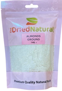 Almond Flour Ground Blanched 1 KG Premium Quality Free Postage-The Dried Natural - Picture 1 of 7
