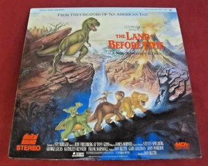 The Land Before Time, Lucas/ Spielberg Present (1989, Disc Minnt, Sleeve LN) - Picture 1 of 2