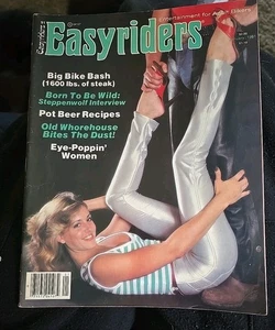 Easyriders January 1981 Vintage Motorcycle Magazine David Mann Centerfold Intact - Picture 1 of 4