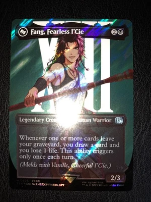 MtG Fang, Fearless l'Cie   Ragnarok, Divine Deliverance Englisch Surge Foil - Bild 1 von 4