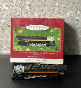 Hallmark Ornament Lionel Chessie System locomotora especial motor de vapor fundido a presión - Imagen 1 de 13