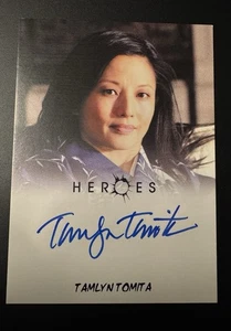 2010 Rittenhouse Heroes Tamlyn Tomita as Ishi Nakamura Auto Card - Picture 1 of 2