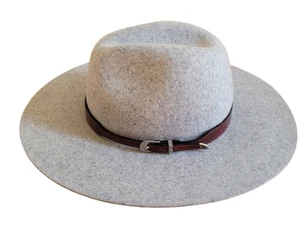 Western Genuine Leather Hat Band Cowboy Hat Plain Brown 3/4" Wide Band Belt - Picture 1 of 4
