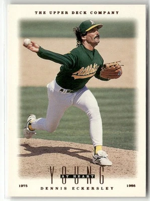 1996 UPPER DECK #101 DENNIS ECKERSLEY OAKLAND ATHLETICS - Image 1 of 2