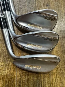 Cleveland RTX Wedge Set 50° 54° 58° Dynamic Gold EX Shafts Iomic Grips - Picture 1 of 6