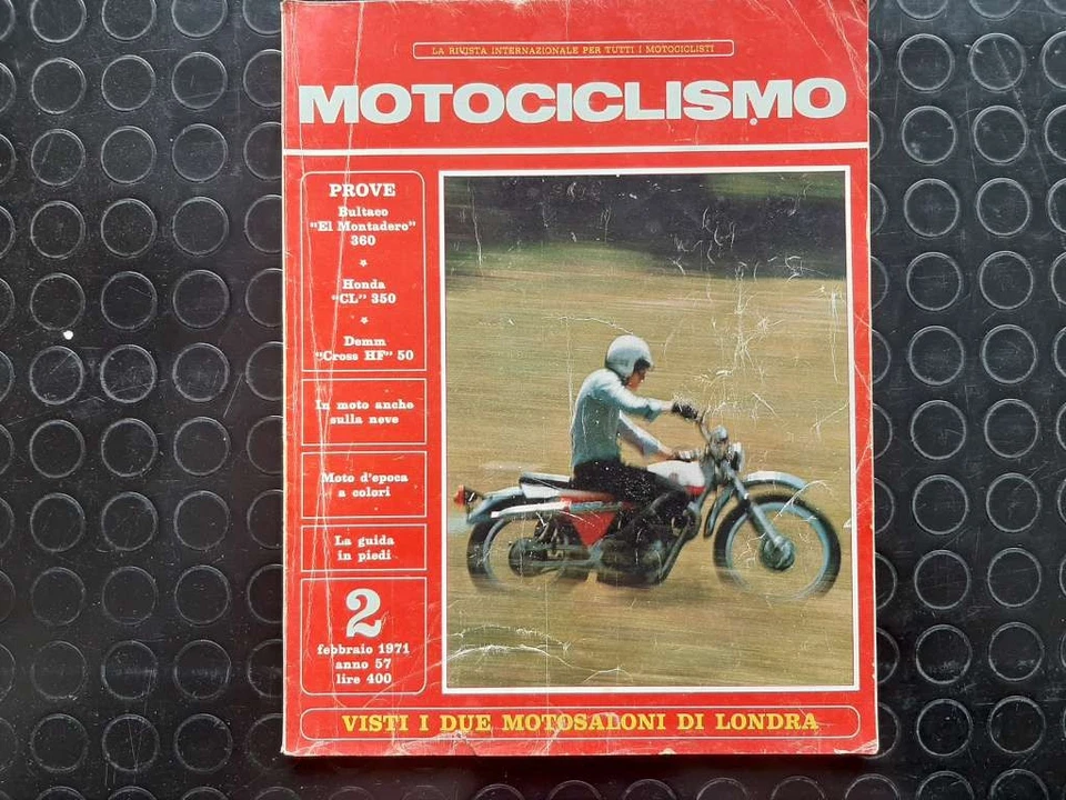 Motociclismo 2 de febrero 1971 Bultaco "El Montadero" 360 Honda "CL" 350 Demm "... Foto 1 de 3