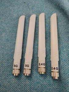 Netgear ANT24501B External Omni Antenna Bundle 2x2.4Ghz 2 x 5Ghz Male N Type - Zdjęcie 1 z 5