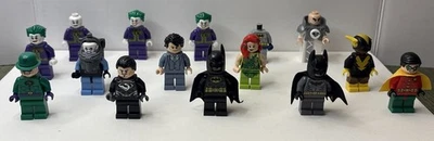 LEGO Minifigure Lot of 15 Batman Theme Figures - Image 1 of 4