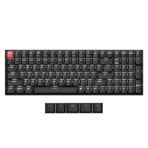 K4 QMK Wireless Custom Mechanical Keyboard, 96% Layout Bluetooth/2.4G/USB-C P... - Picture 1 of 8