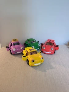 Vintage Lot Of 4 Chevron Techron Cars Collectibles, Turbo, Student Driver - Picture 1 of 11