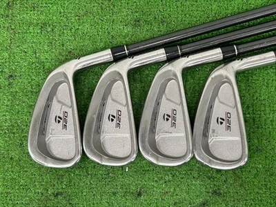 Taylormade 320 Iron Set 3-7.9+PW RH FTG+ Stiff Flex Graphite Shaft EL3913 - Image 1 of 4