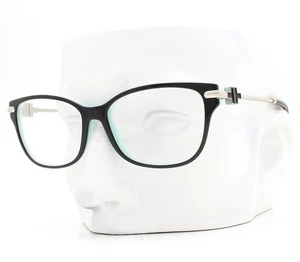 Tiffany Eyeglasses TF 2207 8055 Glasses Polished Black on Blue 54mm w/case - Picture 1 of 6