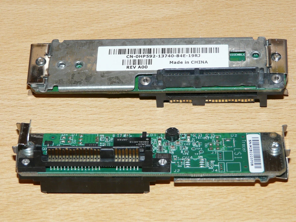 NEW DELL POWEREDGE 1950 2950 INTERPOSER BOARD SATAu SATA PN939 HP592 0HP592 - Image 1 of 2