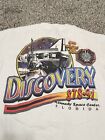 Vtg 91 Nasa Kennedy Space Center Flordia Single Stitch S Pocket T Shirt Usa