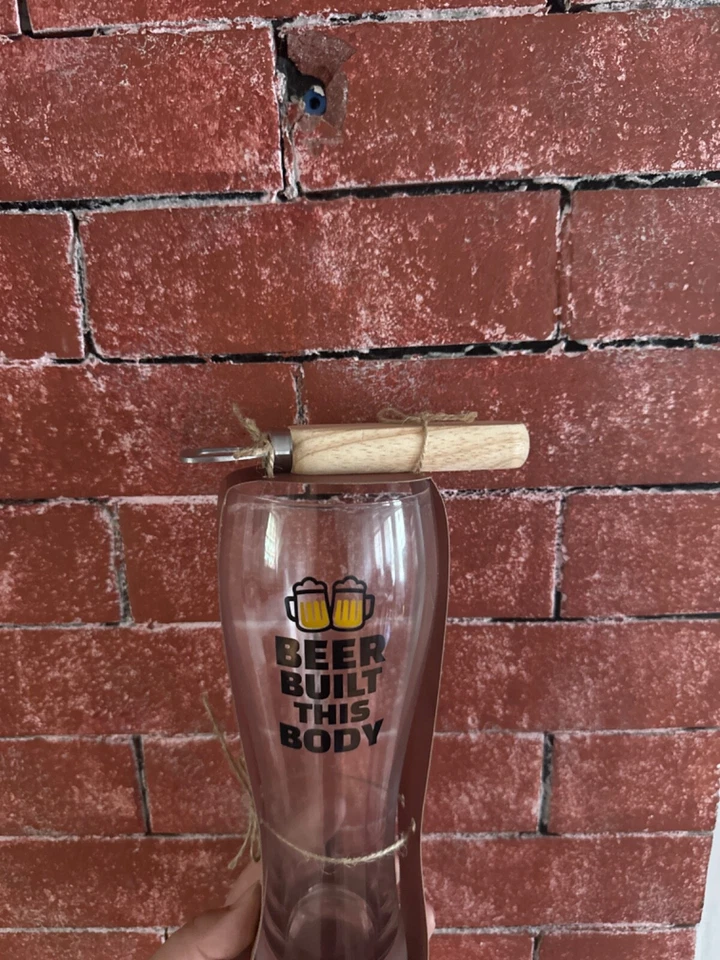 Beer built this body mug and bottle opener - Image 1 of 2