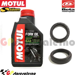 KIT OLIO FORCELLA 15W MOTUL + AR4102 KIT PARAOLI BETA 50 RR ENDURO FACTORY 2013 - Imagen 1 de 1