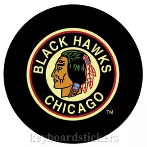 Disco de hockey Chicago Blackhawks vintage 1937-38 souvenir de la NHL - NUEVO - Imagen 1 de 2