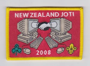 Jamboree 2008 en Internet (Joti) - Parche GG de Scouts y Guías de Nueva Zelanda - Imagen 1 de 2