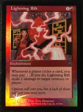 Magic The Gathering Onslaught Lightning Rift Foil Lightly Played Fast Shipping!