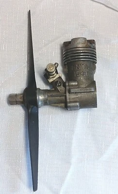 Vintage Enya 15-IV Model 3304 RC U Control Model Airplane Engine - Image 1 of 4