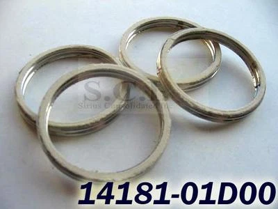 JUEGO DE 4 JUNTAS DE TUBO DE ESCAPE SUZUKI GS1150 GS1100 GS1000 GS750 GS500 GS450 GR650 Foto 1 de 4