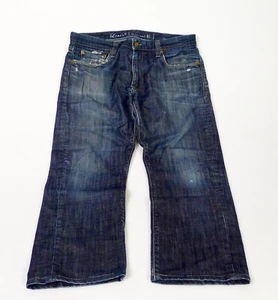 LEVI'S Capital E Jeans Mens Matchstick Slim Straight Blue Denim Made USA 36 #141 - Picture 1 of 13