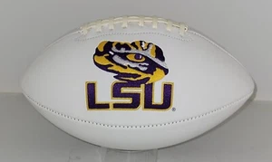 Autógrafo Panel Blanco Tamaño Completo LSU TIGRES ESTADO LOUISIANA - Imagen 1 de 2