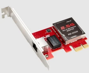 ASUS PCE-C2500 Adaptador de red PCIe 2.5GBase-T - Foto 1 di 1
