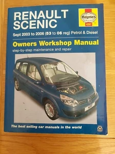 Renault Scenic & Grand Scenic MPV Haynes Manual Sept 2003 to 2006 petrol Diesel - Picture 1 of 2