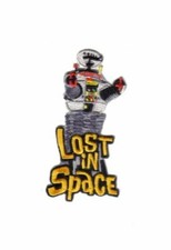 Lost In Space TV Series The B9 Robot Figure Embroidered Patch Unused