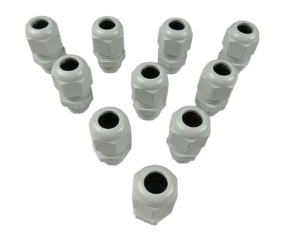 10 x Kabelverschraubung M12 | 10 Stück | Verschraubung | M12 x 1,5 mm IP68 | kpl - Bild 1 von 2