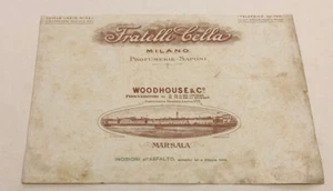 Antica etichetta Fratelli Cella profumerie saponi Milano - Picture 1 of 1