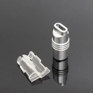 Aluminum Type C USB C Plug Shell 6mm Hole For DIY And Repair Cable Work - Picture 1 of 10