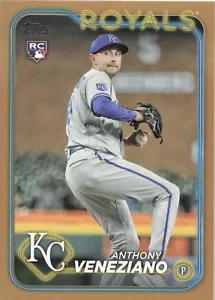 2024 Topps Series 2 Baseball Gold Parallel /2024 - ANTHONY VENEZIANO RC - Picture 1 of 2