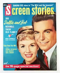Screen Stories Magazine Debbie Reynolds Bob Wagner Bing Crosby June 1959 - Foto 1 di 12