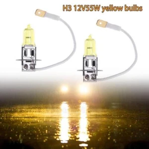 1pc 12V 55W 3000K Quartz Glass Car Xenon Head Lamps Bulb Y9Q4 V6I4 Fog X7K6 - Picture 1 of 22