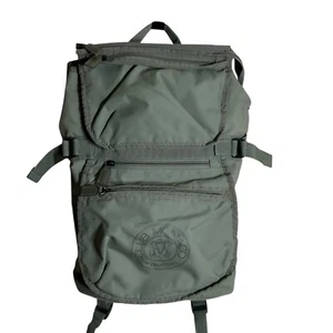 Club Monaco Nylon Light Grayish Green Backpack Bag Multiple Compartments - Picture 1 of 9