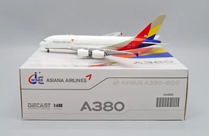 Asiana A380 Reg: HL7641 JC Wings Scale 1:400 Diecast model XX40052 (E) - Picture 1 of 12